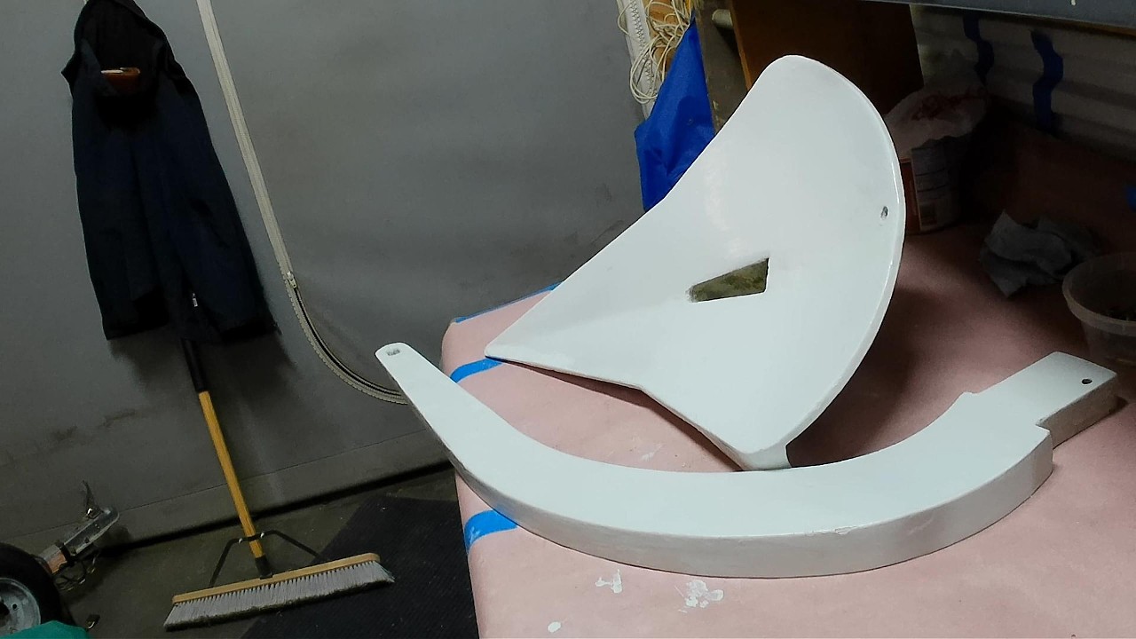 Spade Anchor Inspection and Painting