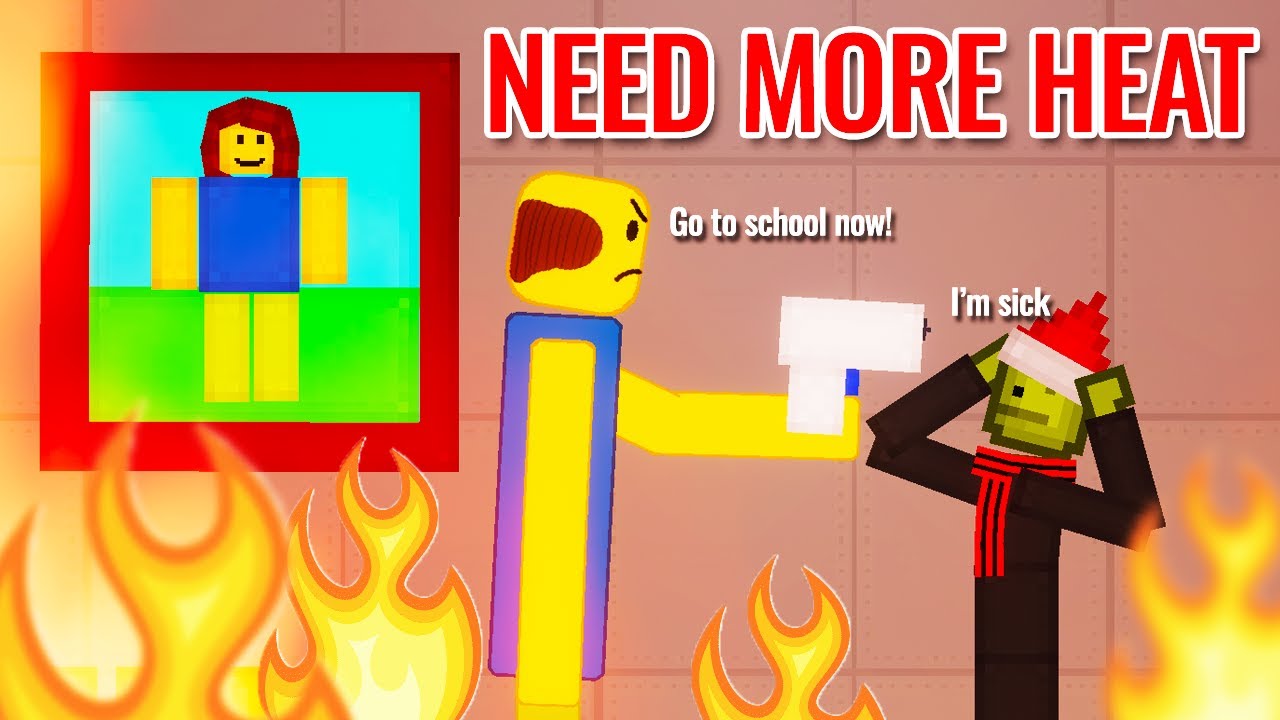 What If Melon Guy Play NEED MORE HEAT in Melon Playground - People Playground