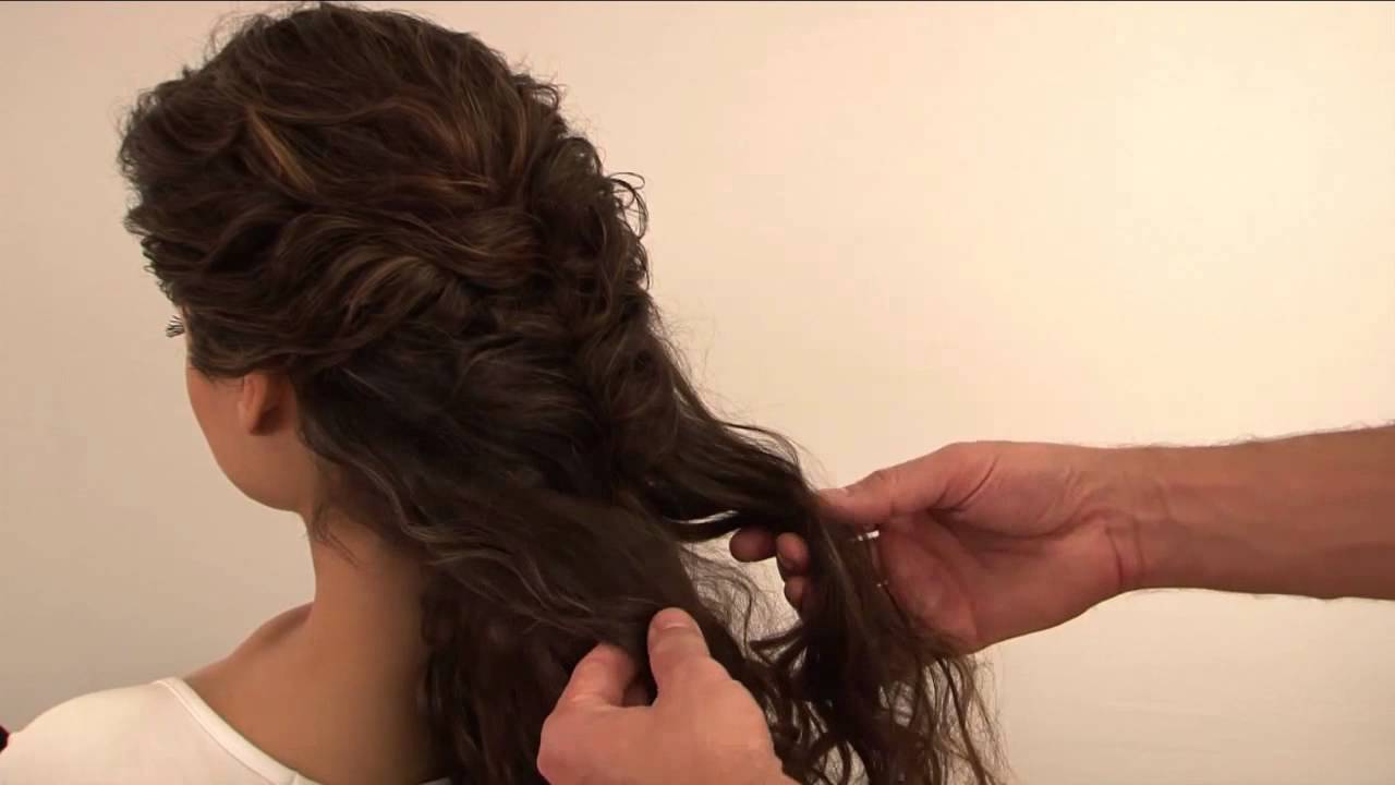 Penteado de noivas - Trança Romana