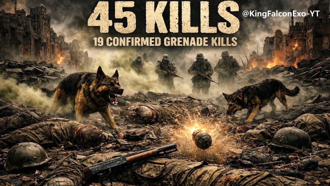 45 KILLS in Stalingrad | Shotgun & Grenade Gameplay | WW2 Battle Combat