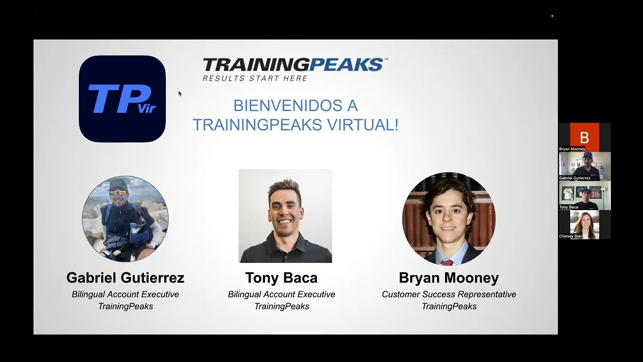 TrainingPeaks Virtual para Entrenadores
