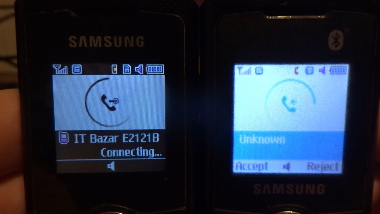 Incoming + Outgoing + Double Fake call at the Same Time Samsung E2120 + Samsung E2121B