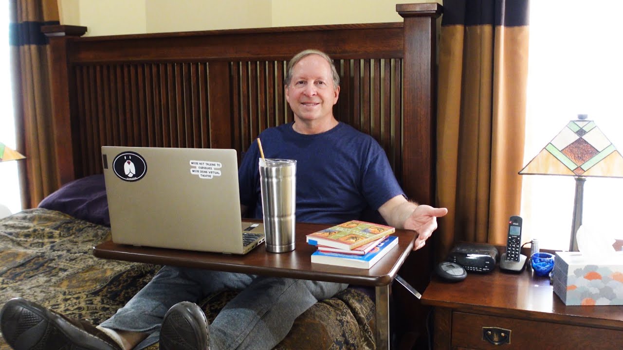 Testing the Best Selling Overbed Table for $60?  Honest Review