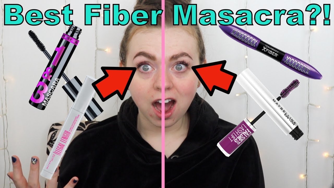 What's The Best Drugstore Fiber Mascara?! Skip The False Lashes!