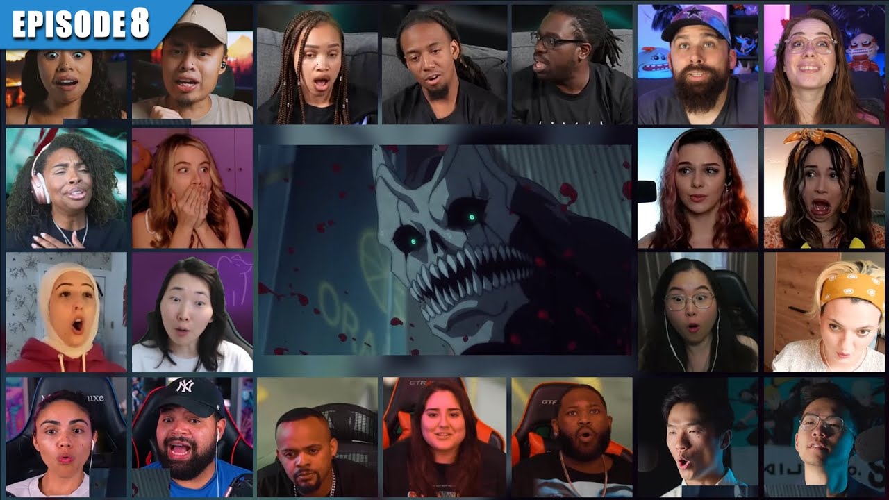 [Full Episode] Kaiju No.08 Episode 8 Reaction Mashup | 怪獣8号