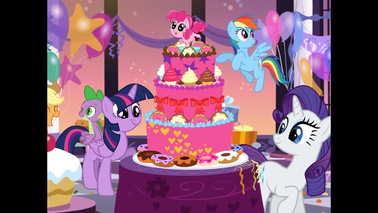 Budge World | Let's make pinkie Pie cake | my little pony gameplay
