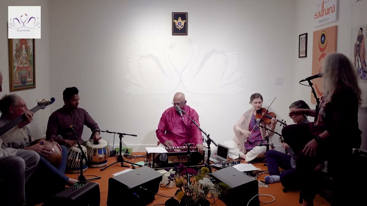 Door of my heart of Yogananda by Swan Kirtan - Ashok Nalamalapu