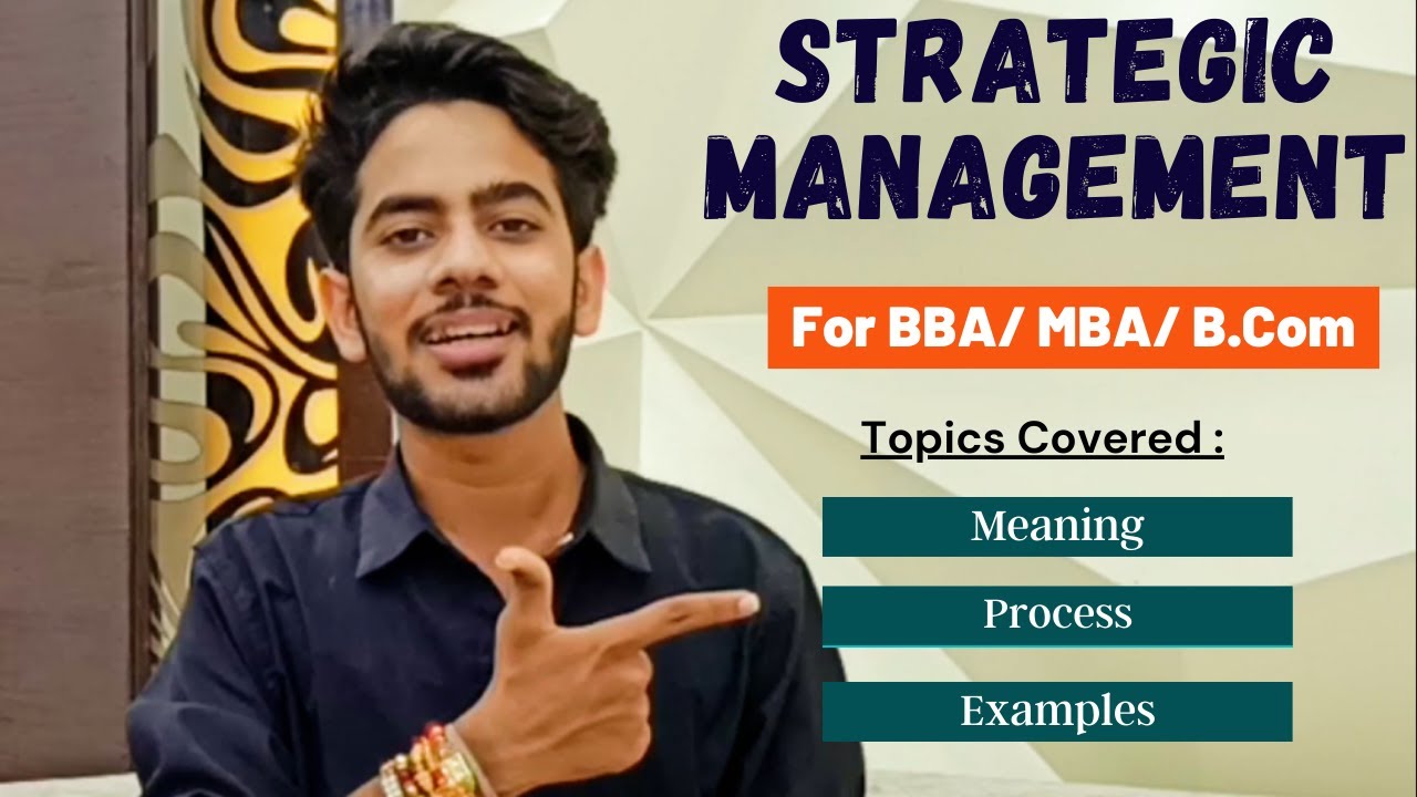 What is Strategic Management ? Process of Strategic Management in Hindi !