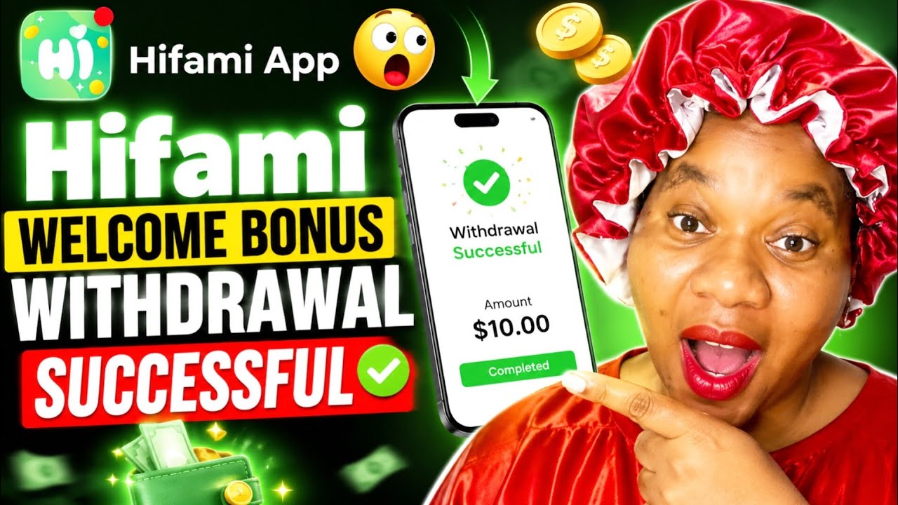 ПРИЛОЖЕНИЕ HIFAMI | Как вывести приветственный бонус 💸
