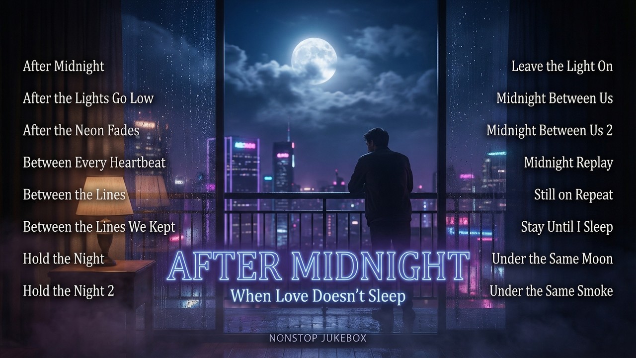 MIDNIGHT NIGHT VIBES 🌙 | Moody Pop & Late Night Love Songs | Chill Playlist
