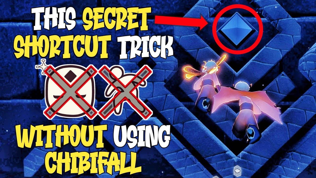 Secret Button for do Shortcut In Vault of Knowledge | Sky Children of the Light