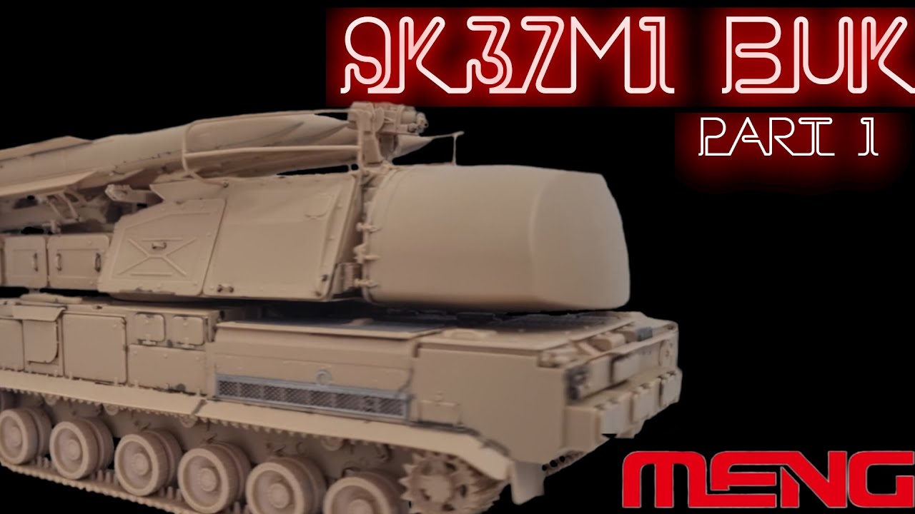Сборка модели 9K37M1 BUK 