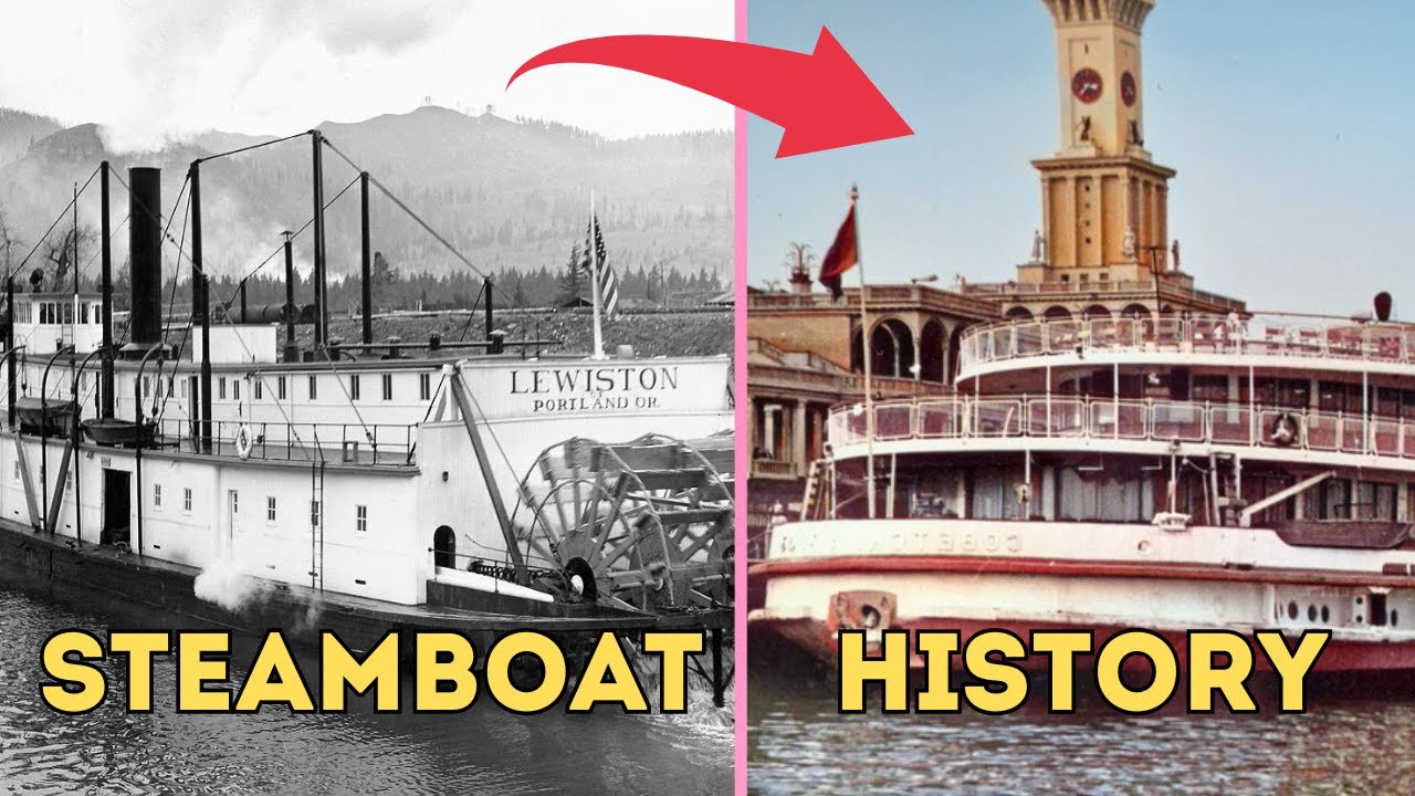 The first steamship| Journey into the age of steam engines🚢