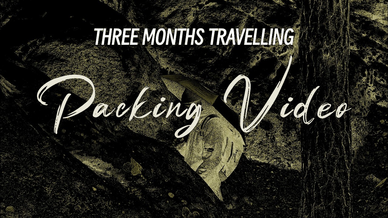 First time travelling - Packing video