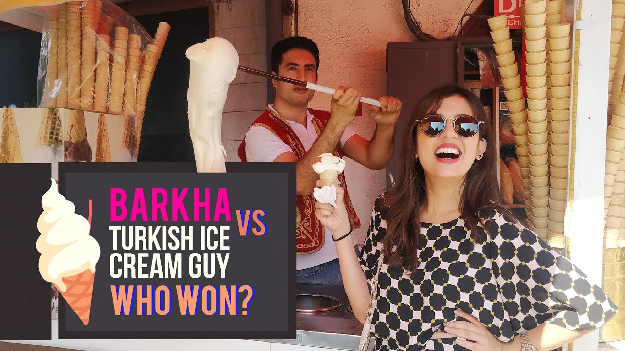 Barkha vs Turkish Ice Cream guy, who won? | Barkha Singh