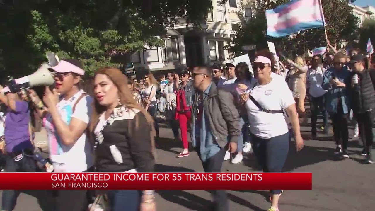 Guaranteed income for 55 transgender San Francisco residents.