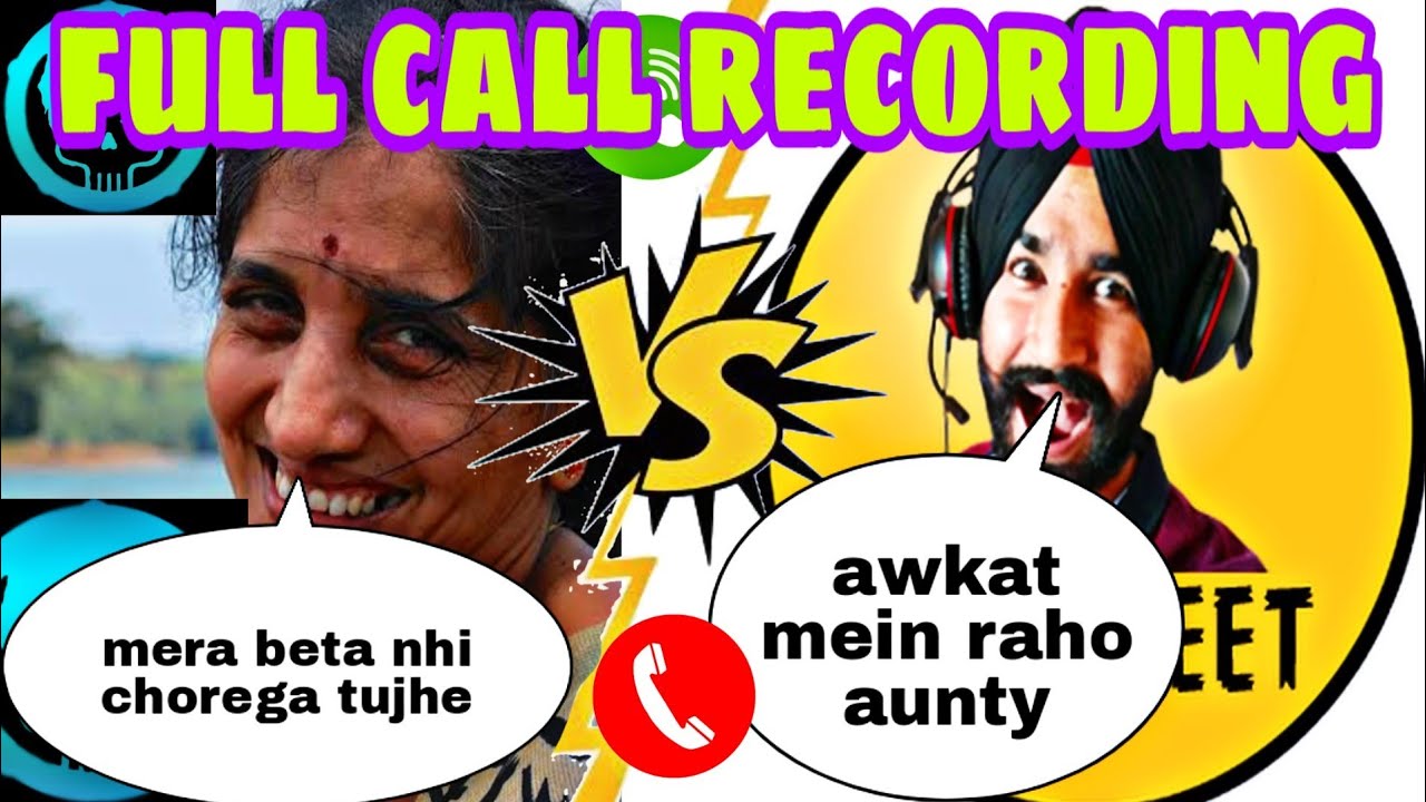 GTX Preet giving Dhamki to Chitomen's Mother [Full call recording]must listen