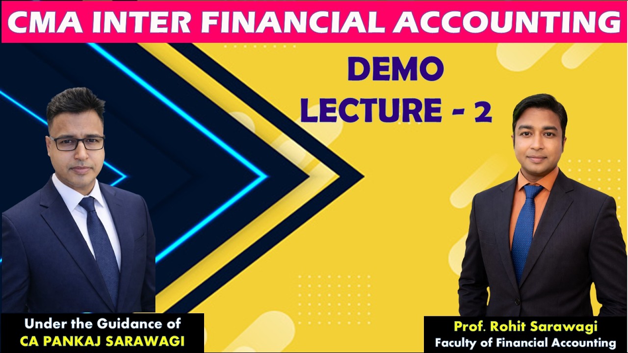 CMA Inter | Financial Accounting | Hire Purchase L-2 | Prof. Rohit Sarawagi