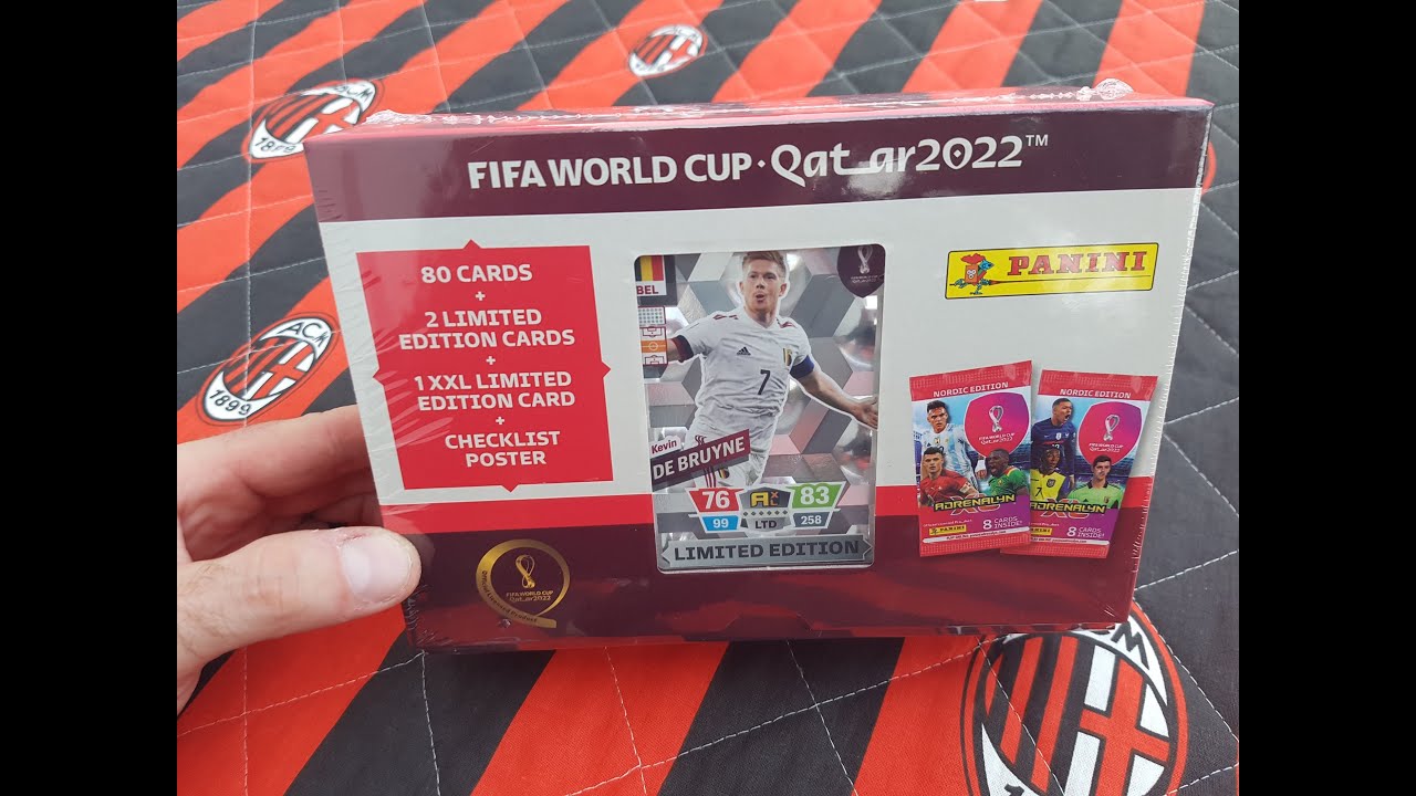 SZOK! CO SIĘ ODWALIŁO! FIFA WORLD CUP QATAR 2022 NORDIC EDITION - GIFT BOX - 8 NORDYKÓW + 2 RARKI!!!