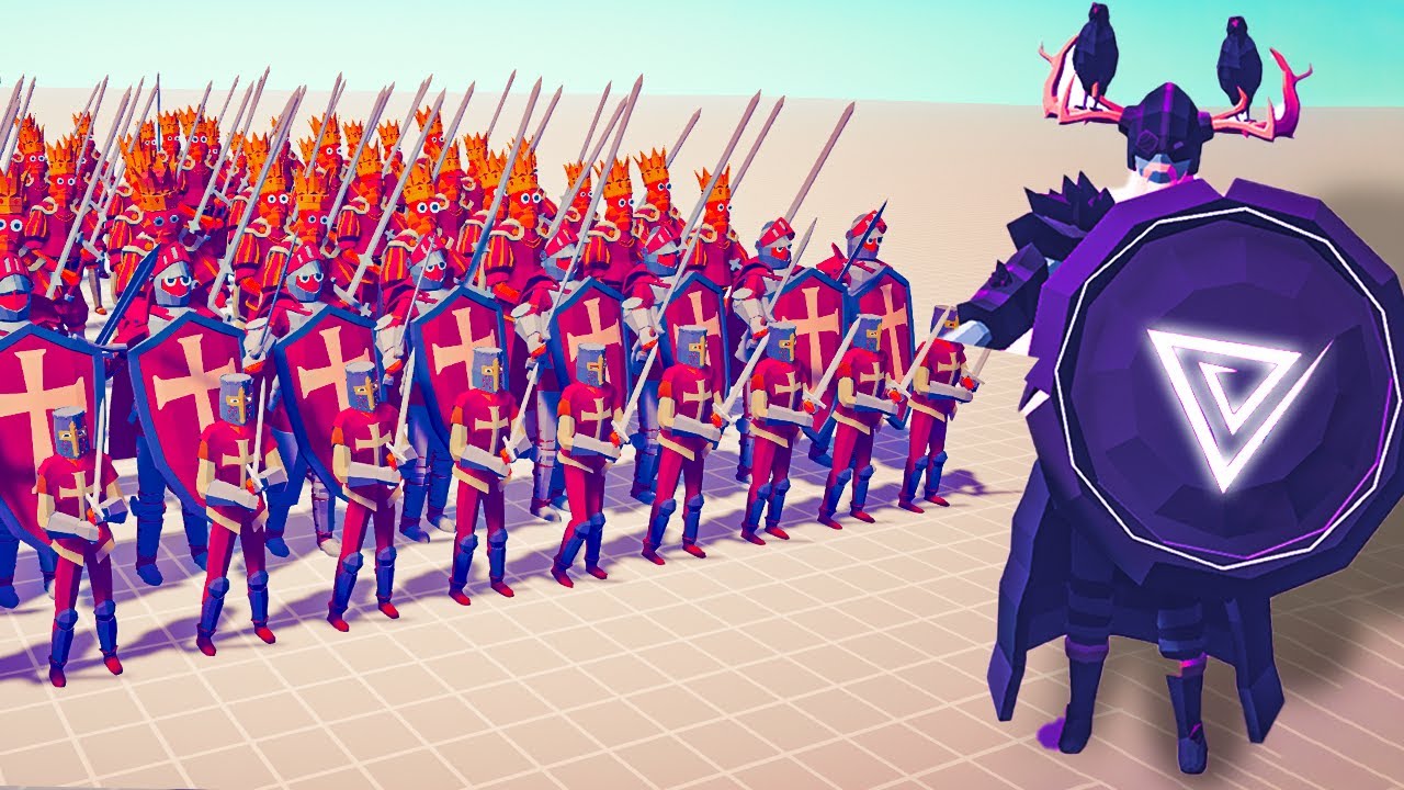 ODIN Vs MEDIEVAL TEAM / Totally Accurate Battle Simulator ( TABS )