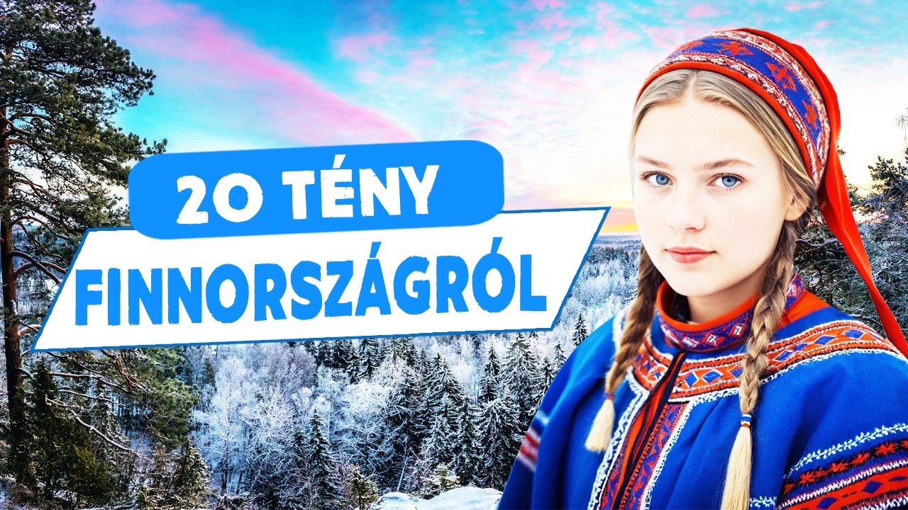 20 ÉRDEKES TÉNY FINNORSZÁGRÓL  🇫🇮
