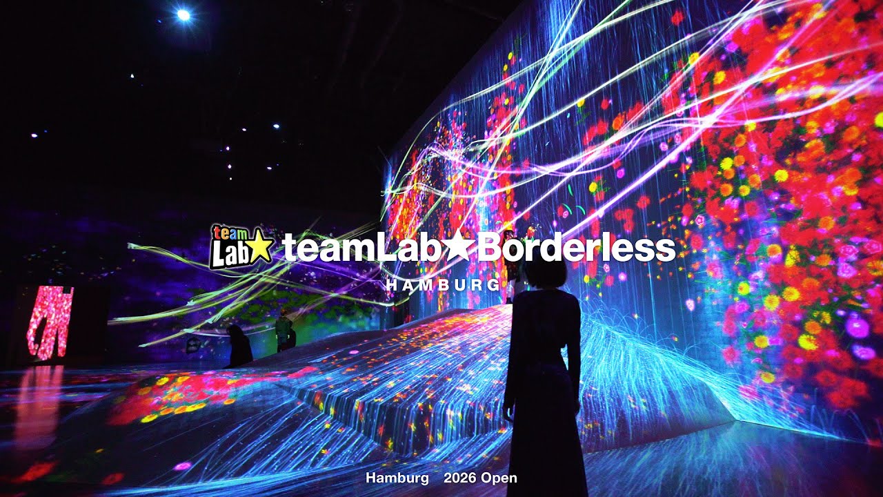 teamLab Borderless Hamburg: UBS Digital Art Museum