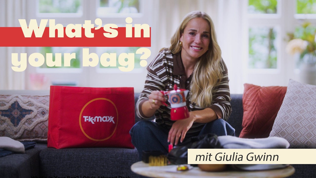 Giulia Gwinn's TK Maxx Einkaufs-Haul | What’s In Your Bag?