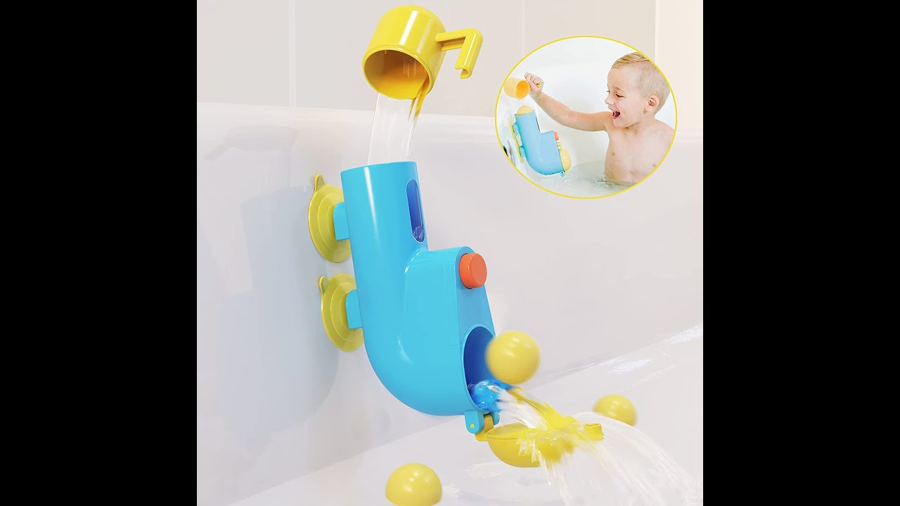 Fill N' Splash Submarine Bath Toy - Bath Toys for Toddlers 1-3 - 4 - 5 Years Old Bath Tub Toys