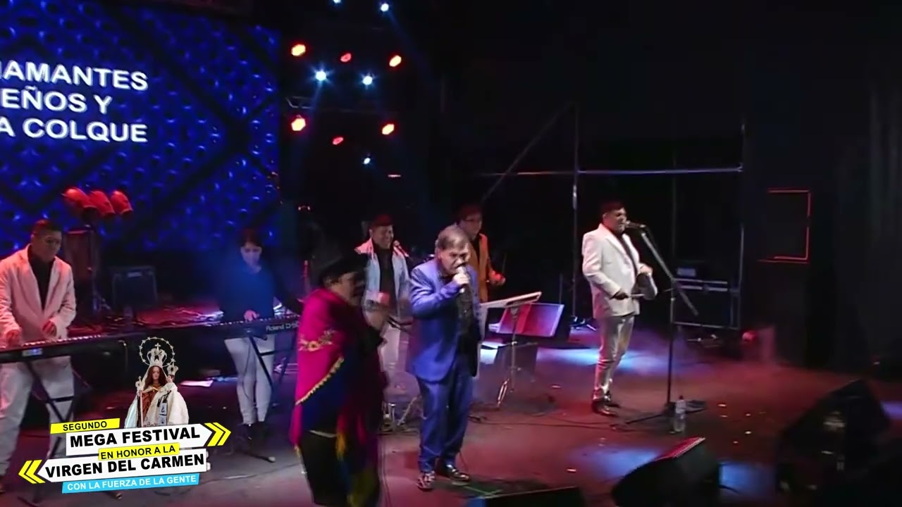 LOS DIAMANTES JUJEÑOS Y KELITA COLQUE - 2do. Mega Festival (El Carmen - Jujuy)