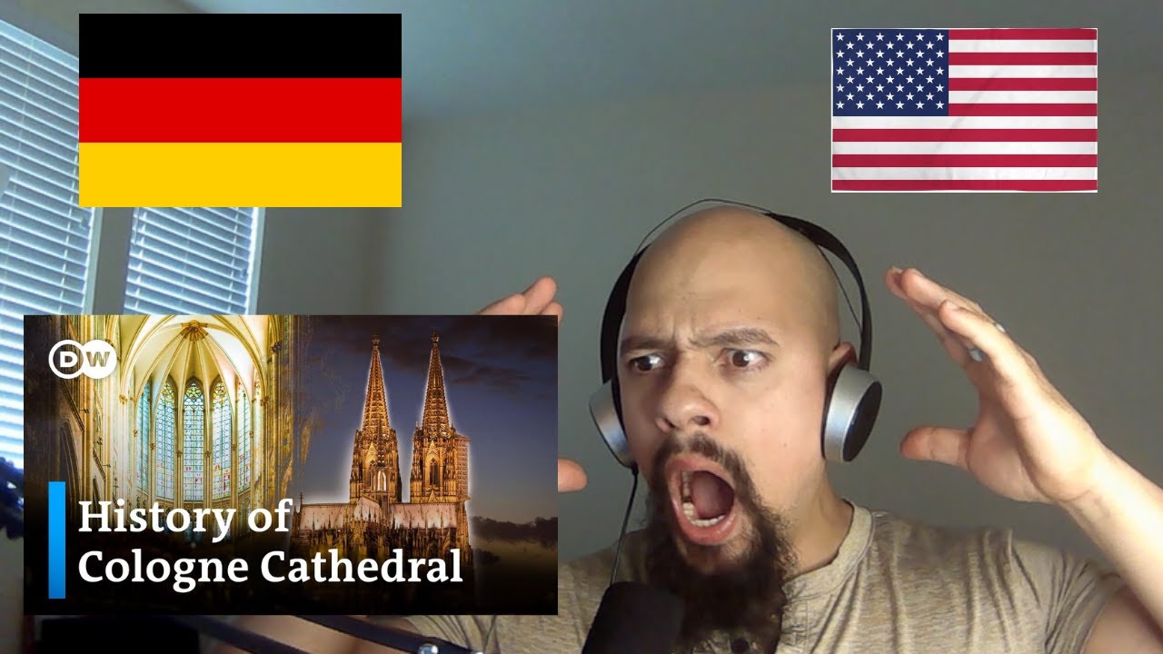 American Reacts To Cologne Cathedral | History of a German Gothic masterpiece