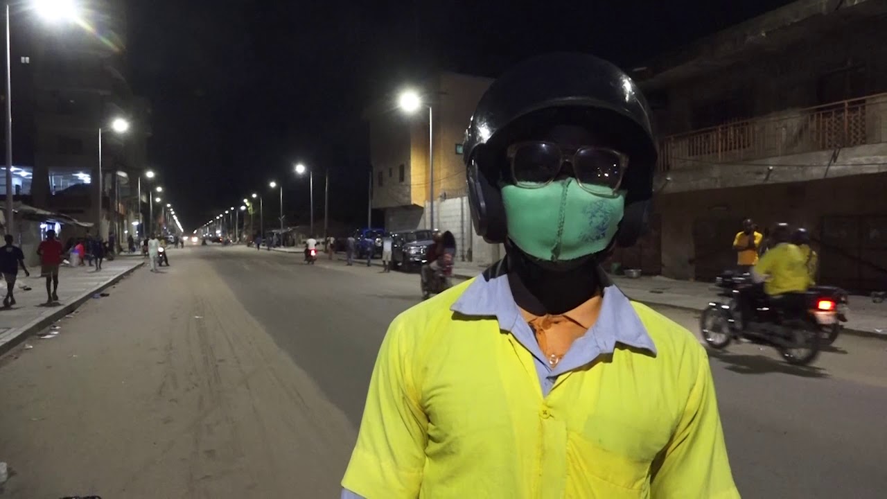 Asphaltage : Scoa-Gbéto et Ayélawadjè vus de nuit