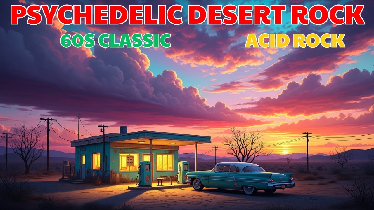 The Best Psychedelic Desert Rock & 60s Classic Acid Rock &ndash; Perfect Late-Night Road Trip Music