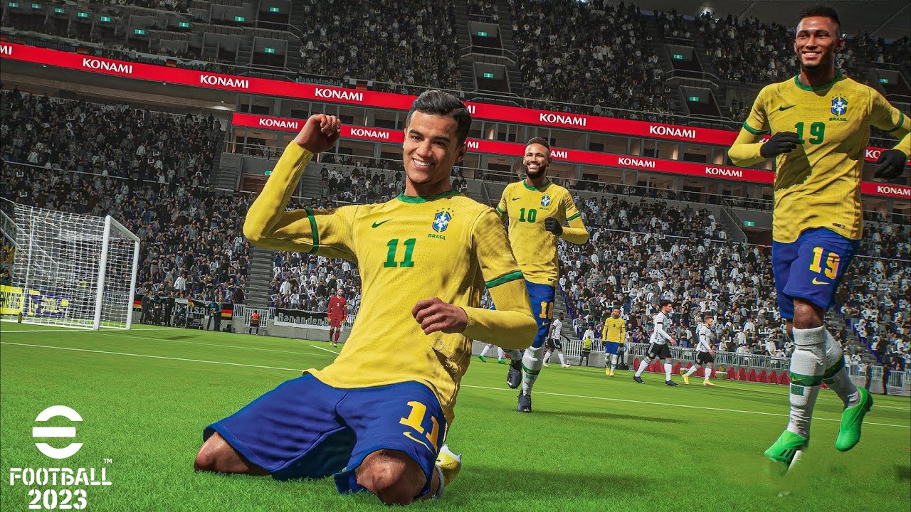 eFootball 2023 - Argentina vs Brasil | La Bombonera [4K]