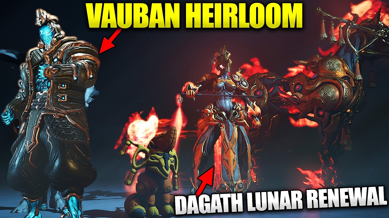 New Warframe Skins! New Vauban Heirloom Update Now In Warframe!