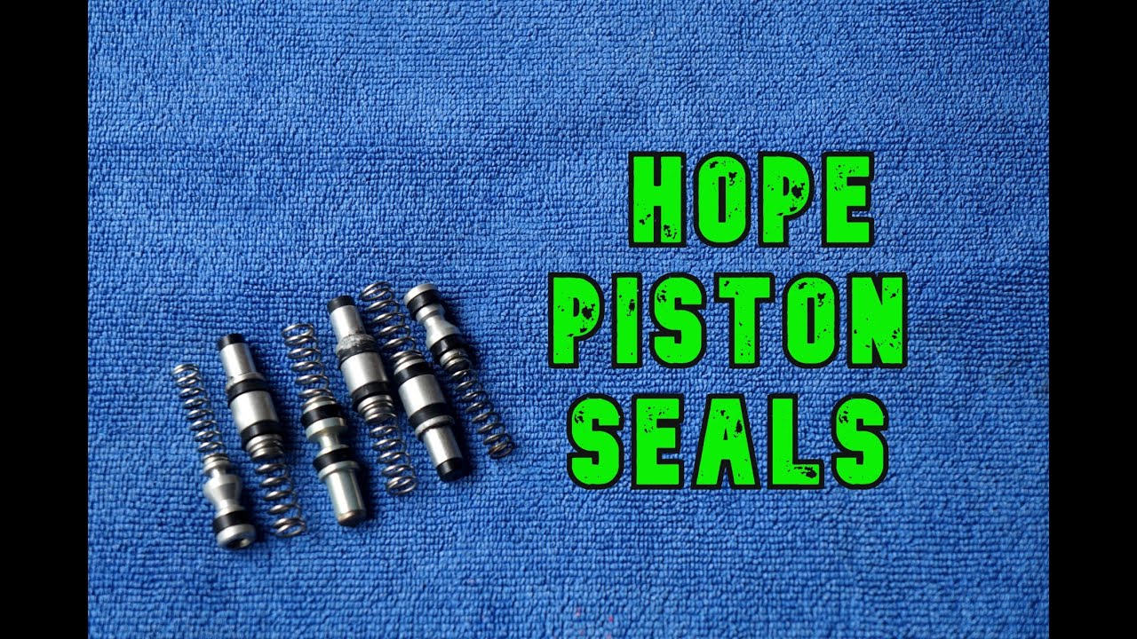 Hope Piston Seals - How To Guide For Lever Piston Seal Replacement - This Video Could Be Shorter!