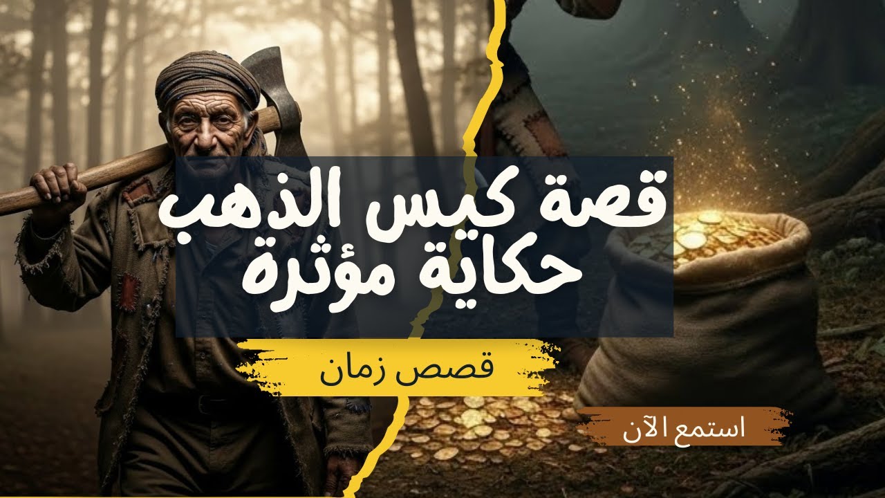قصة كيس الذهب والتاجر الظالم | حكاية مؤثرة #قصص_للنوم #حكايات #قصص_مسموعة