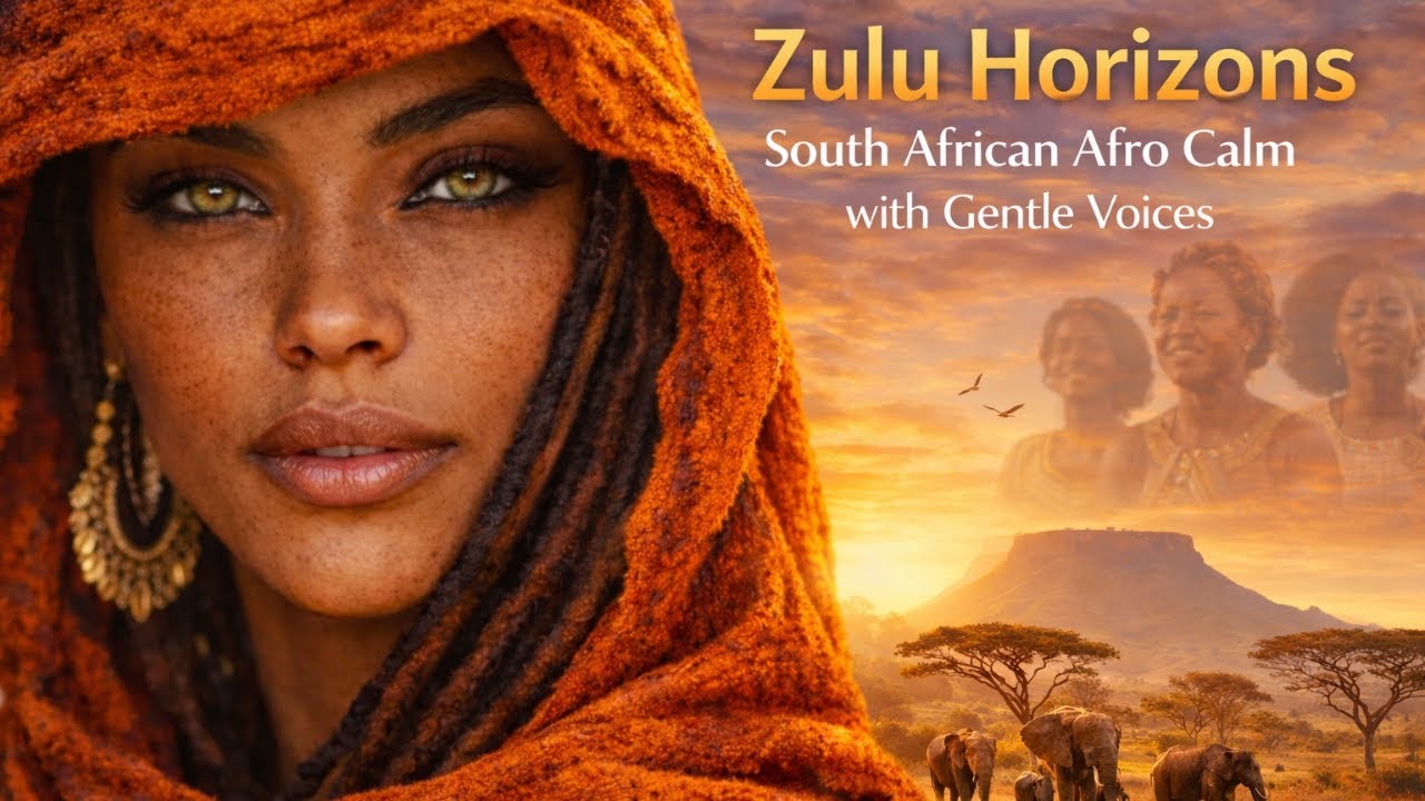 Zulu-Inspired Afro Calm 🌿 South African Ambient Music for Focus & Relaxation