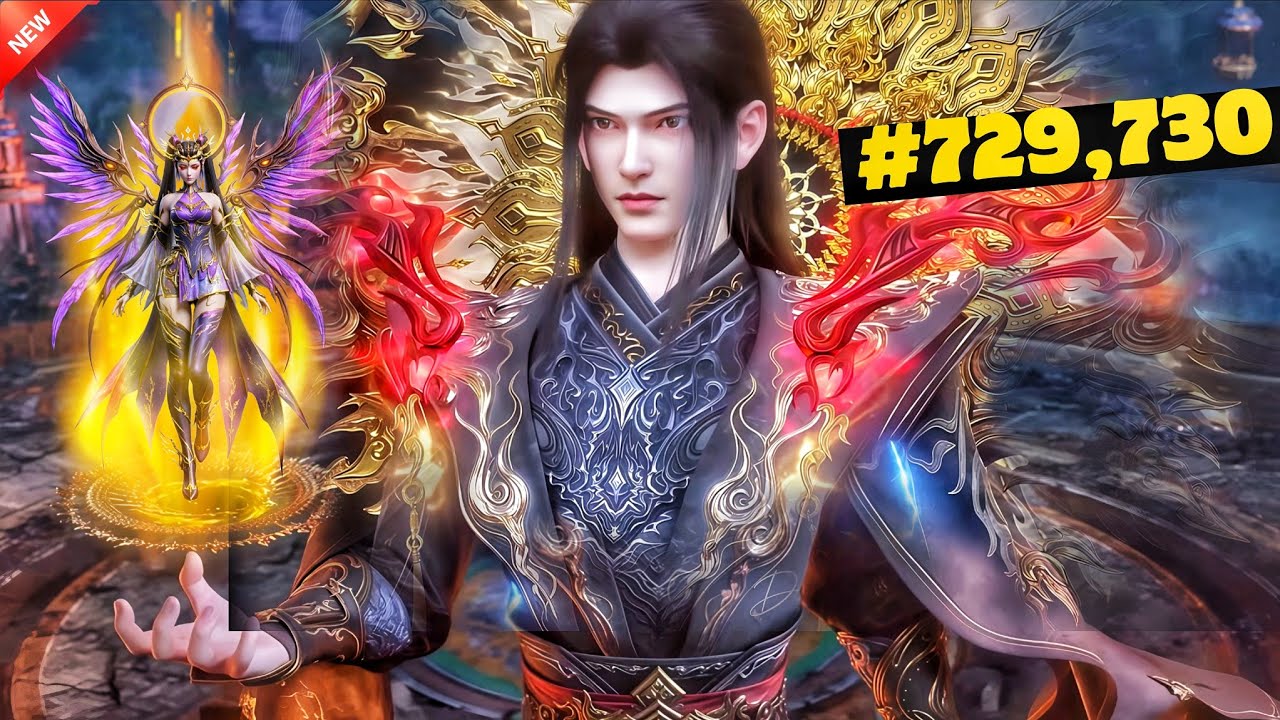 Weak Boy Becomes God Anime Season 6 Part :) 729 & 730 Xiao Yan Breakthrough Fight Saint