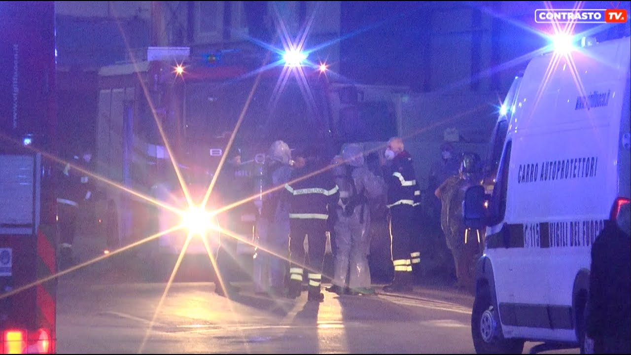 Fuga di ammoniaca alla Frigocaserta: evacuati lavoratori (10.01.25)