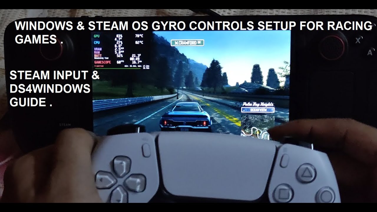 Настройка управления гироскопом в Windows и Steam OS для гоночных игр | Руководство по вводу Stea...