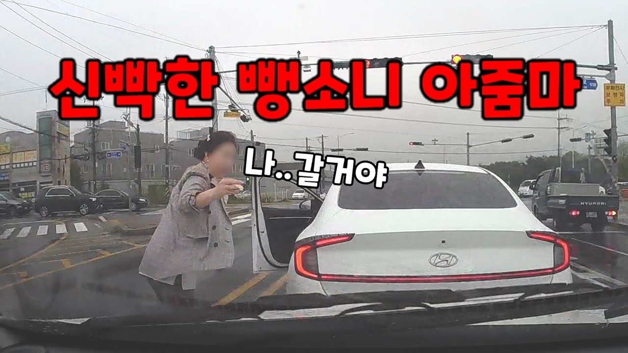 도참시 블랙박스 : 웃기는 아주머니 두분 ㅎㅎㅎㅎ 2025 최신블박영상