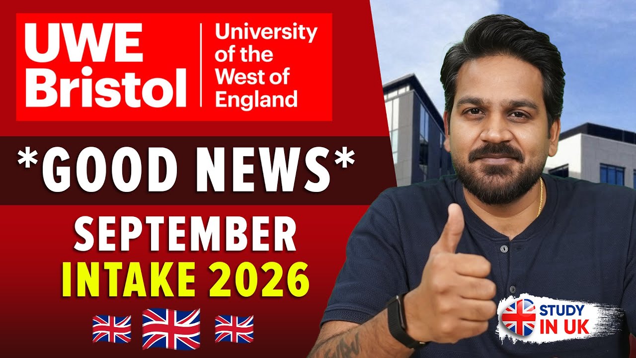 University of the West of England: Admission Open for September 2026 | UWE Bristol University