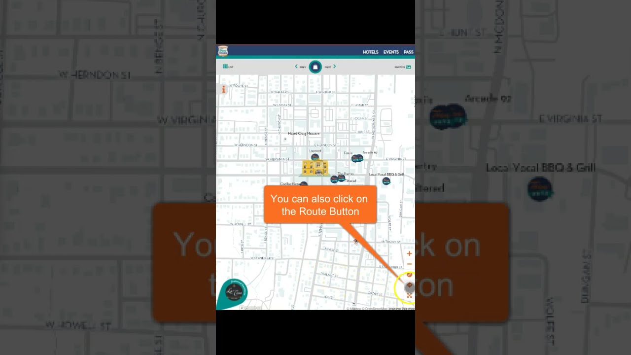 2. Virtual Town Tour - Navigation Overview