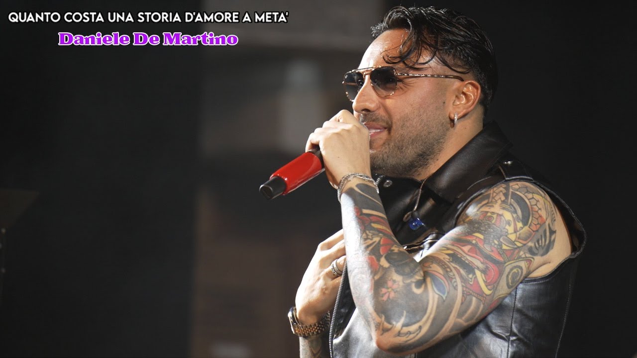 Daniele De Martino - Quanto costa una storia d'amore a meta' ( Live Teatro Umberto Nola / 21 Marzo