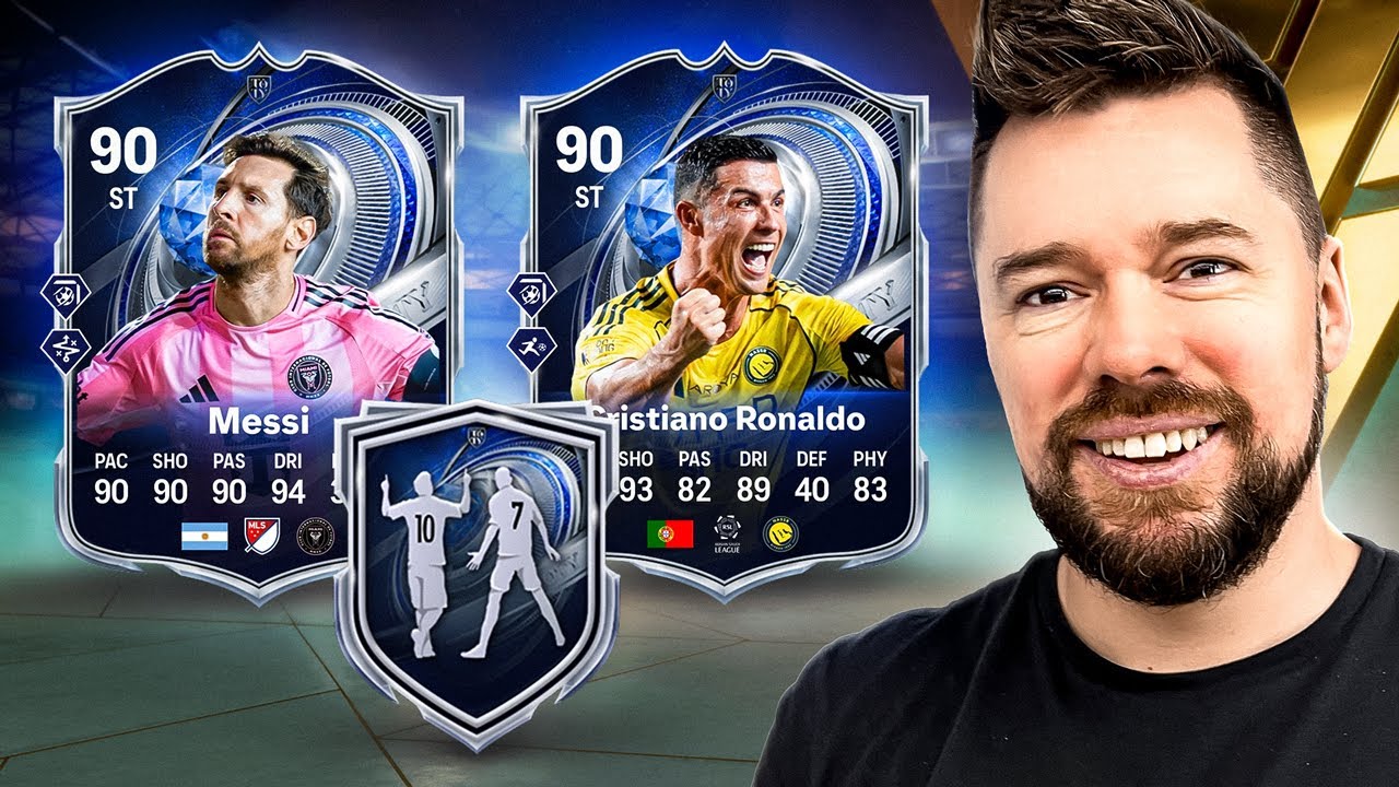 TOTY Messi vs TOTY CR7 is INSANE!! 🤯🤯