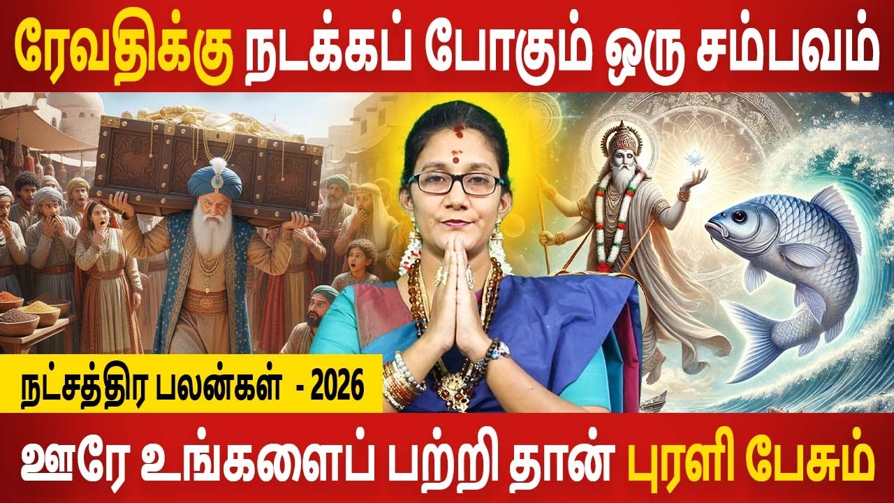 Revathi Natchathiram | Natchathira palangal | நட்சத்திர பலன்கள் |  Aanmeegam | Jothidam Today