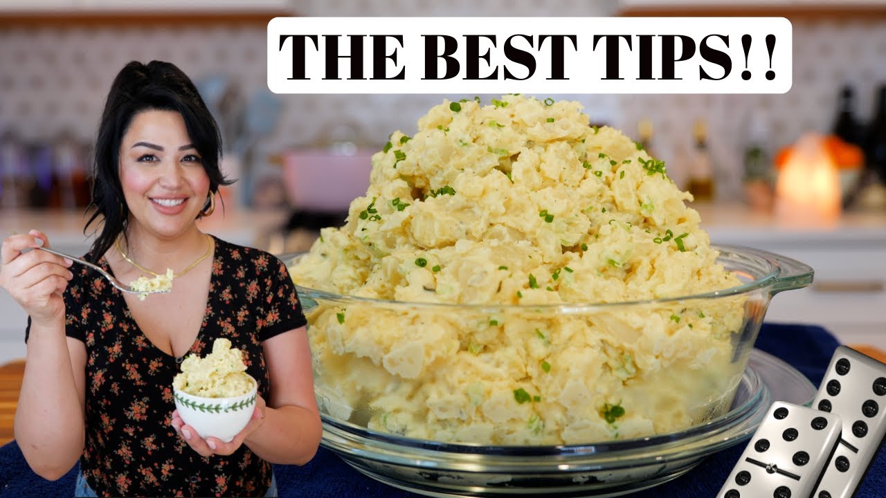 The BEST Easy Classic POTATO SALAD Recipe