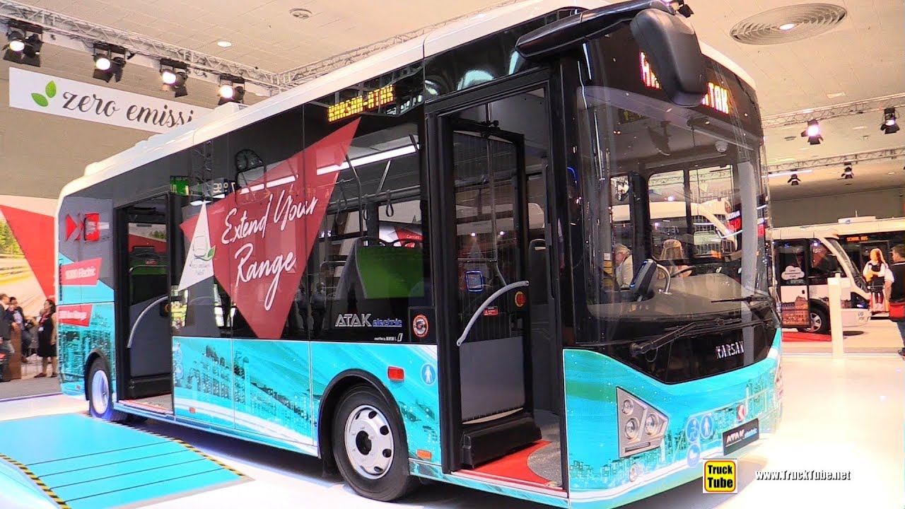 2019 Karsan Atak Electric Bus - Exterior and Interior Walkaround - 2018 IAA Hannover
