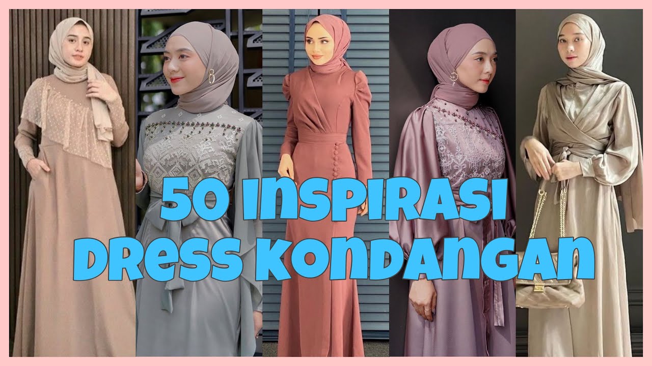 50 inspirasi dress untuk kondangan model terkini | outfit ke kondangan #outfitideas