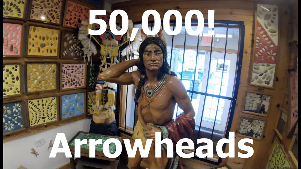 Worlds LARGEST Arrowhead and Indian artifacts collection !